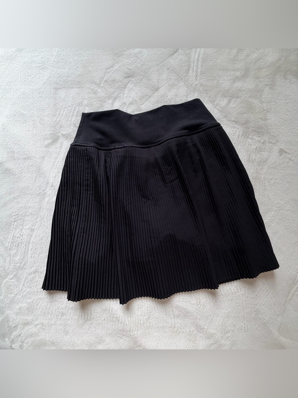 Yogalicious Black Pleated Skater Skirt